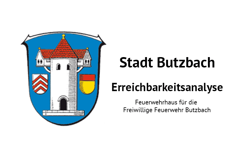 Stadt Butzbach: Erreichbarkeitsanalyse